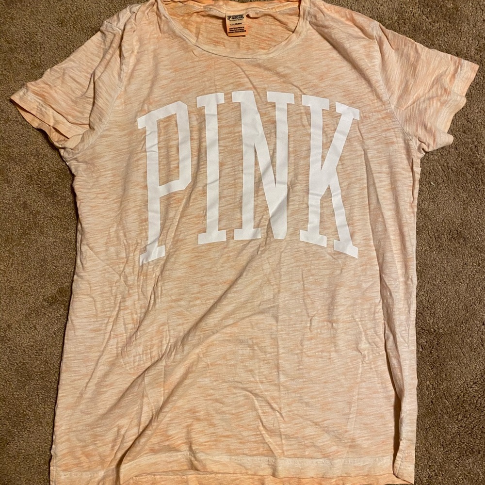 Pink short sleeve shirt